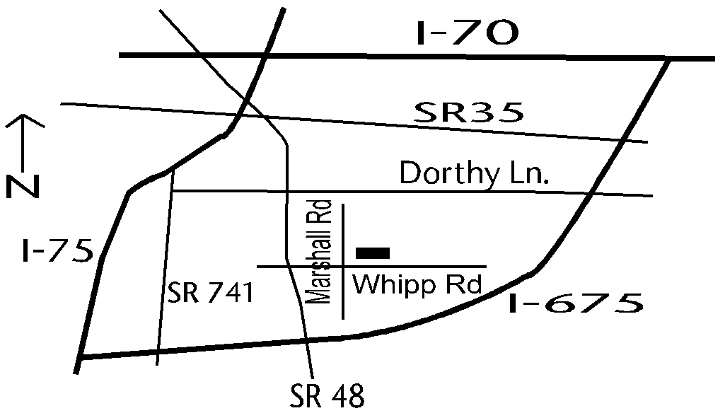 Map to Fairhaven Church