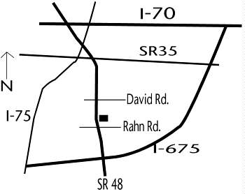 Map to Far Hills Church